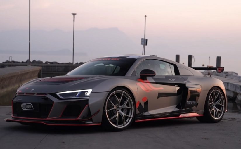 Audi R8 MTM V10 Supercharged is a 822 HP Beast: Video