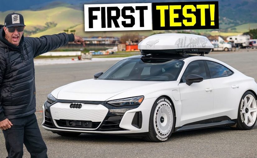 Track Time: Ken Block Unleashes Custom Audi RS e-tron GT