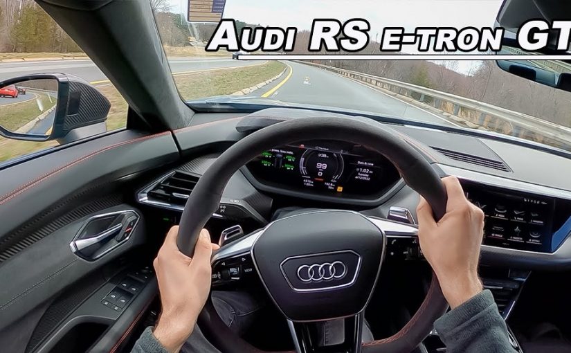 Onboard the Audi RS e-tron GT: Video