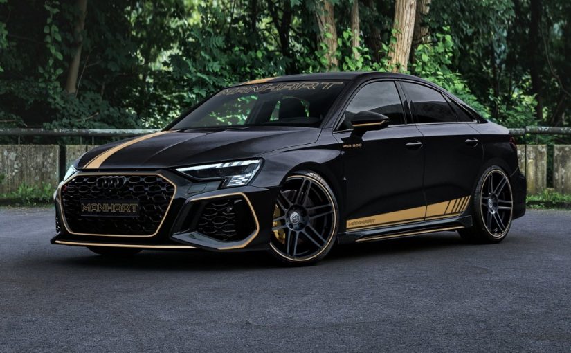 Manhart RS3 500 Upgrade Helps 2022 Audi RS3 Churn Out 493 HP