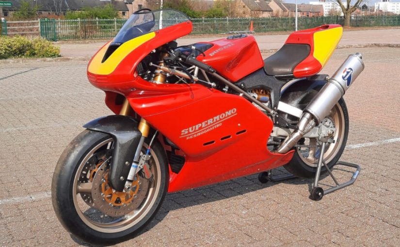 ‘New’ Ducati Supermono Goes Up For Auction