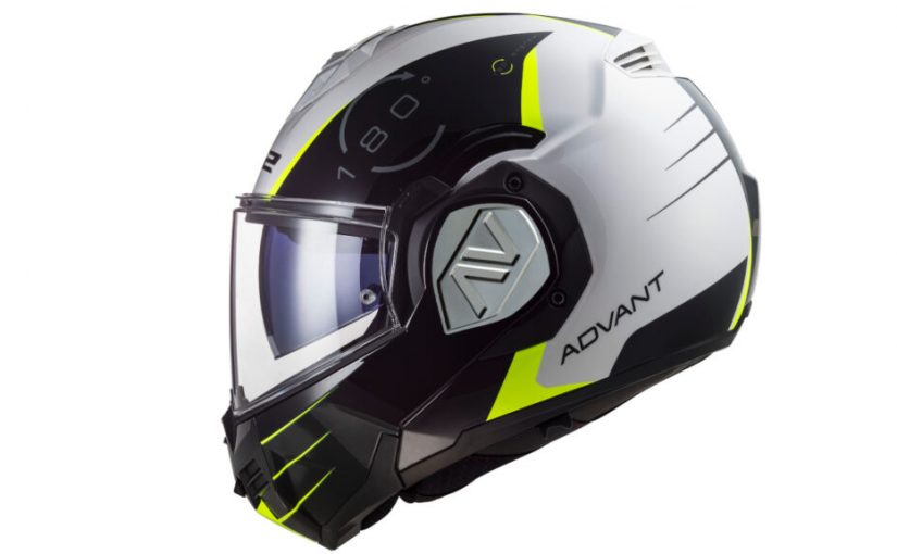 New LS2 Advant Flip-Front Motorcycle Helmet