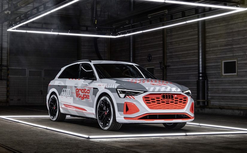 Updated Audi e-tron Hits the Road for the E-Cannonball Rally