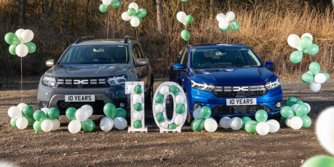 Dacia UK marks its 10th anniversary