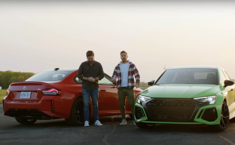 2023 Audi RS 3, BMW M2 Battle It Out for Small Performance Car Glory